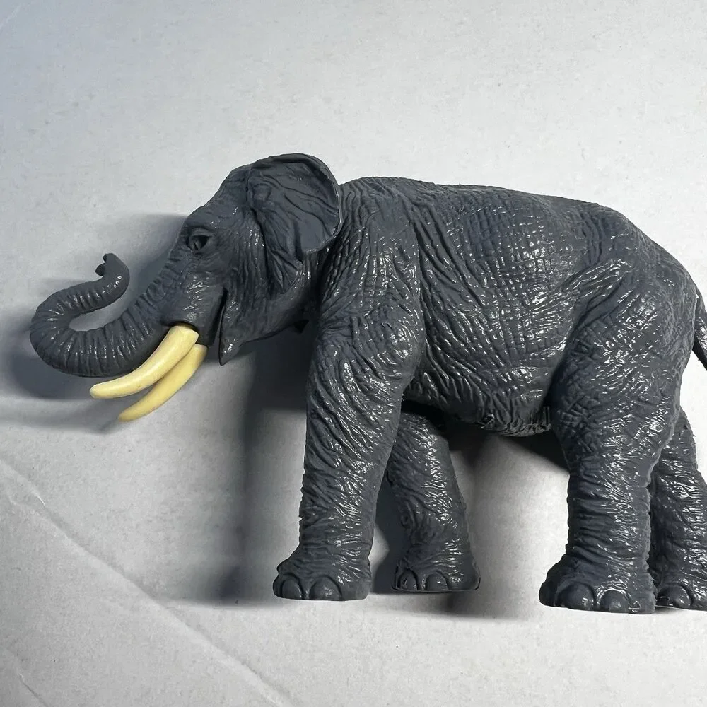 Vintage 1972 Britains Ltd Zoo Asian Elephant Figure Made in England